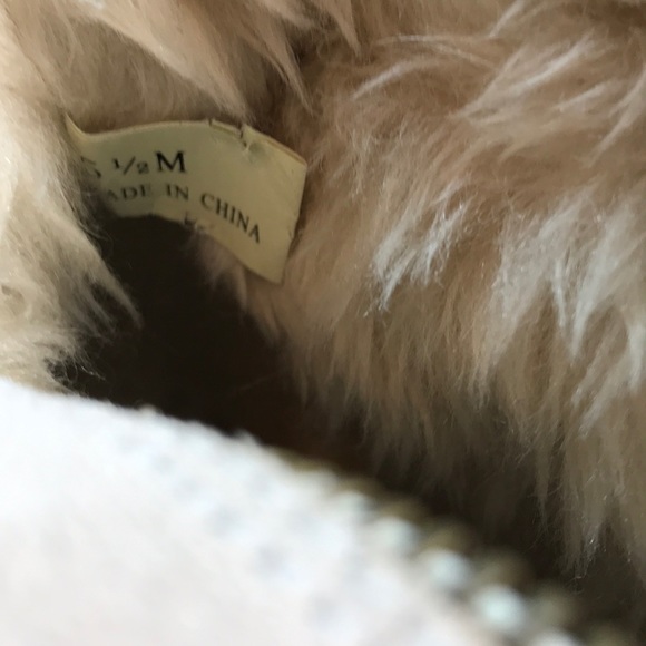 Sporto Pink Fur Lined Bootie Front Zipper Size 5.5 - Picture 8 of 8